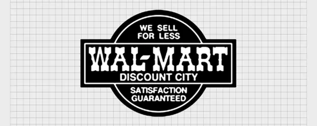 1968-1981 walmart logo - logo design firm