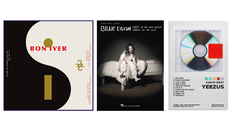Minimalist Album Cover Design Ideas