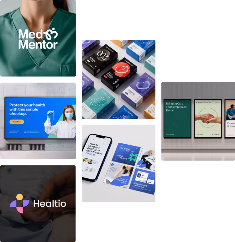 <span>Healthcare</span> Logo Design Services  From the Best in the USA