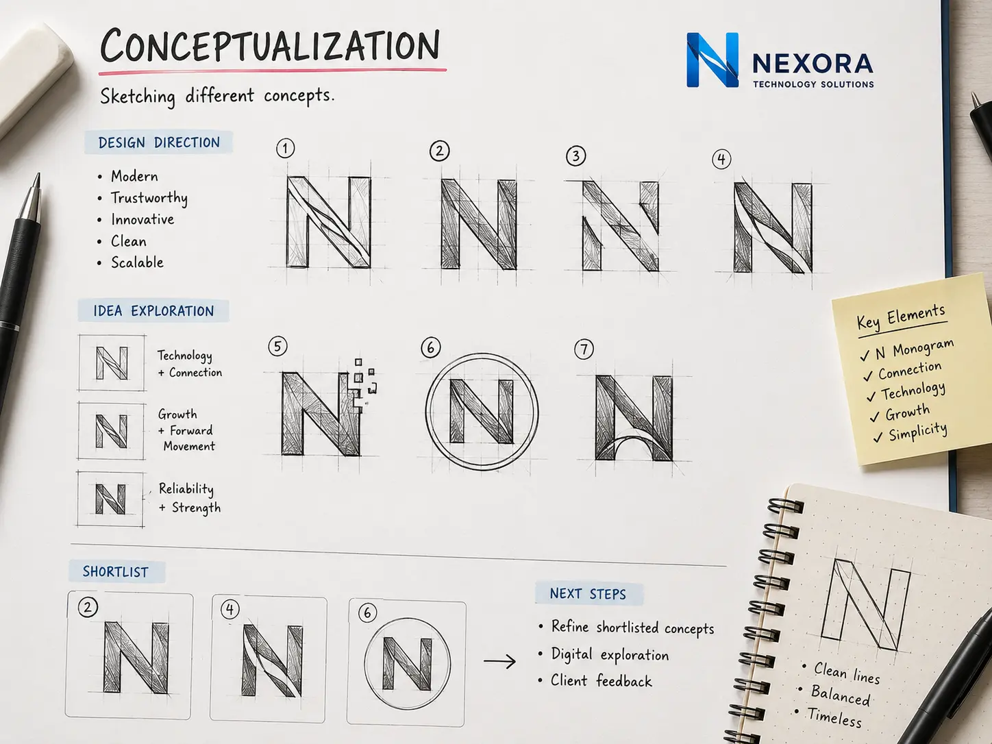 Conceptualization - logo design