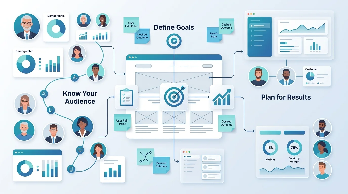 Define Your Page Goal and Target Audience