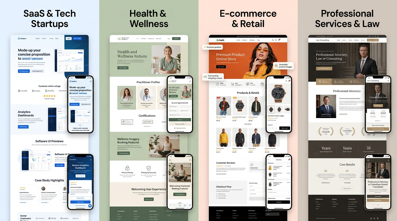 Industry specific web designsmall business web design services