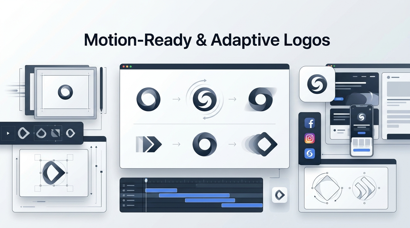 Motion Ready Adaptive Logos brand - custom logo design