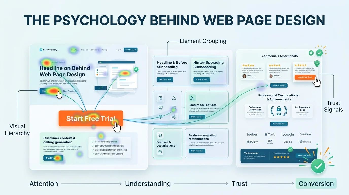 Psychology Behind Web Page Design