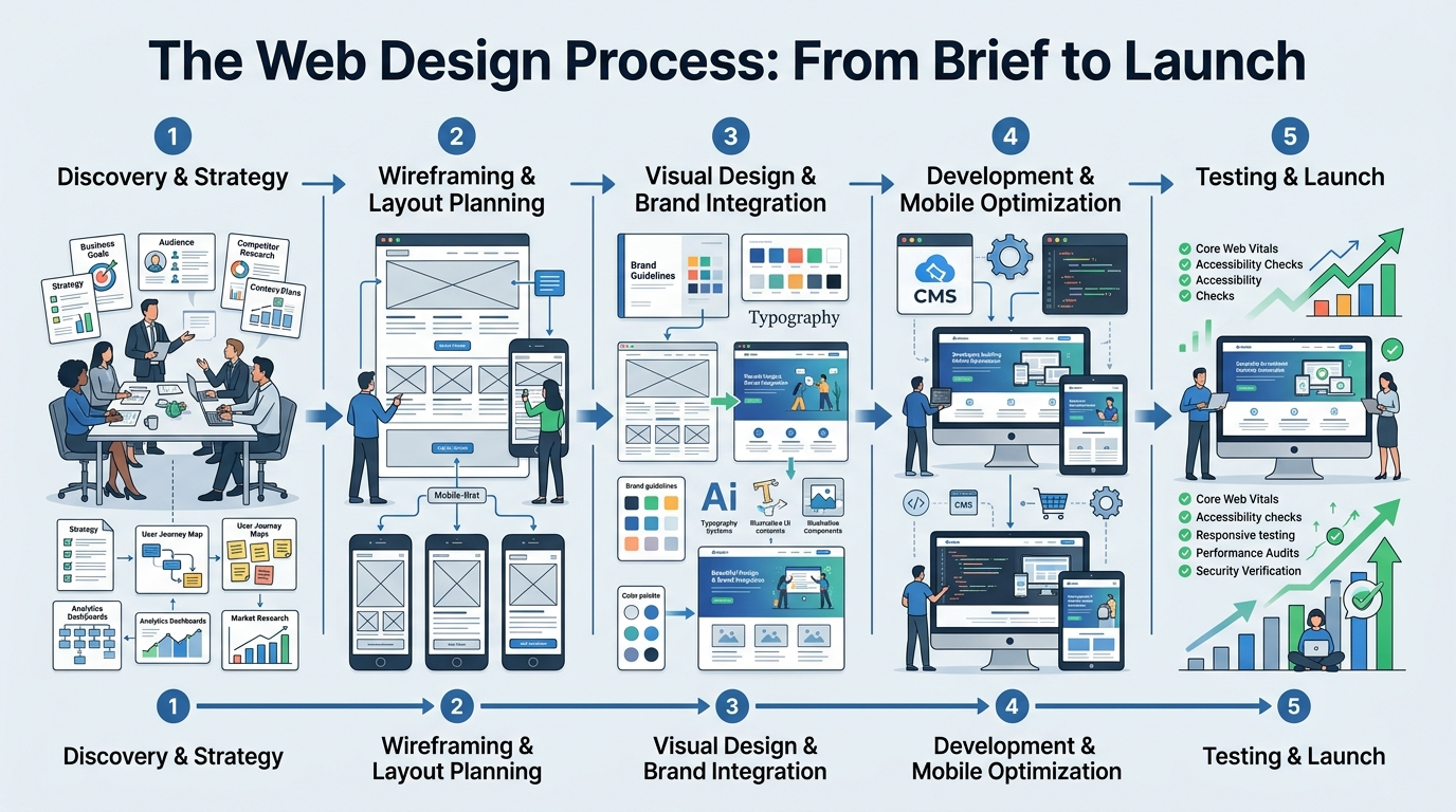 Web design process best web design services