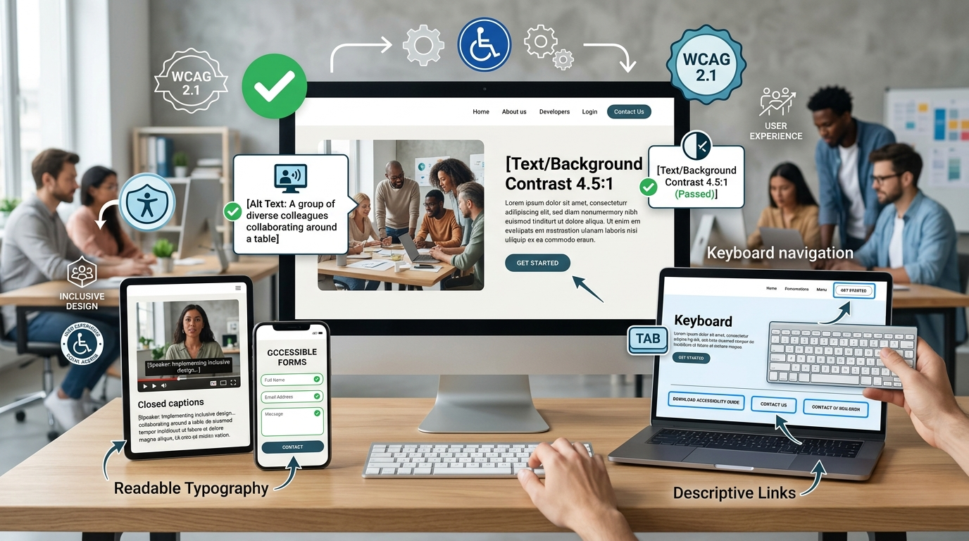 Website accessibilityweb design services near me