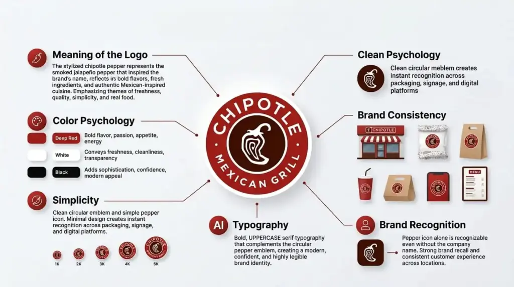 Chipotle logo - logo design agency