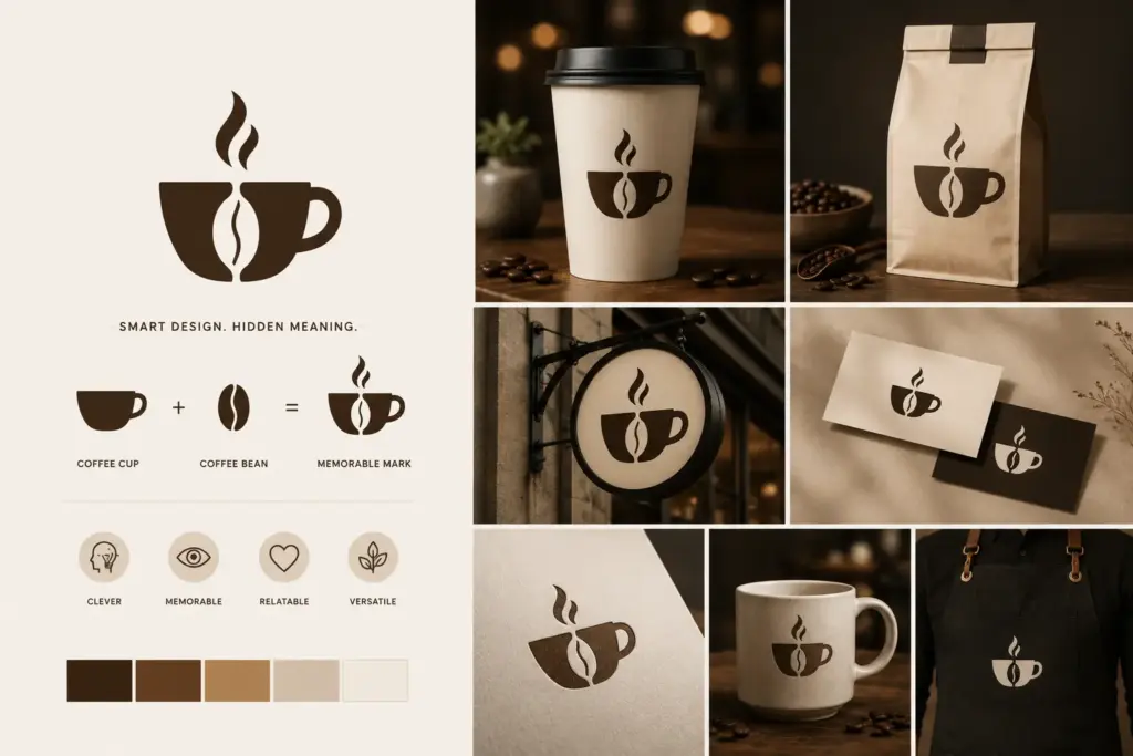 negative space - Logo designers USA